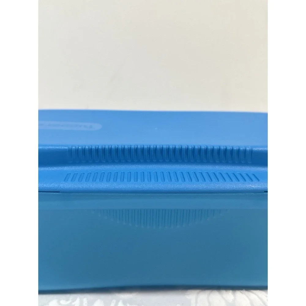 Tupperware 6775 Microwave Pasta Maker Cooker 8 Cups Blue 1.9L